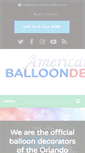 Mobile Screenshot of americanballoondecor.com